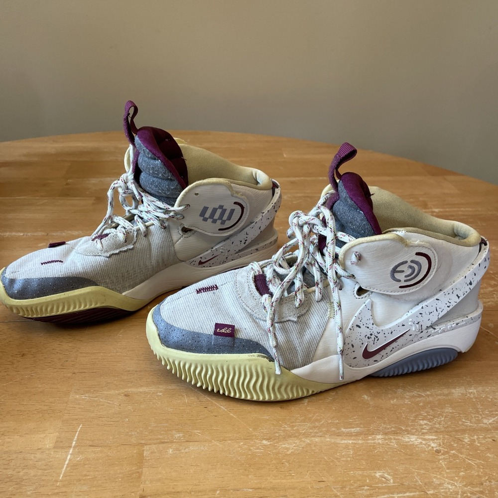 Nike Air Deldon Mid Phantom Multicolor Basketball Shoes DM4097-001 Men Size 8.5‎